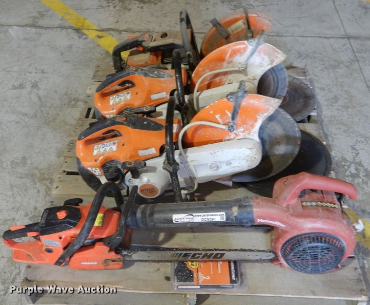 image for item GC9290 Chain saws, concrete/chop saws, and leaf blowers