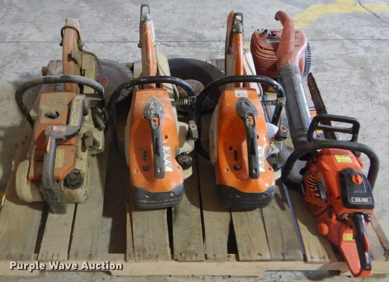 image for item GC9290 Chain saws, concrete/chop saws, and leaf blowers