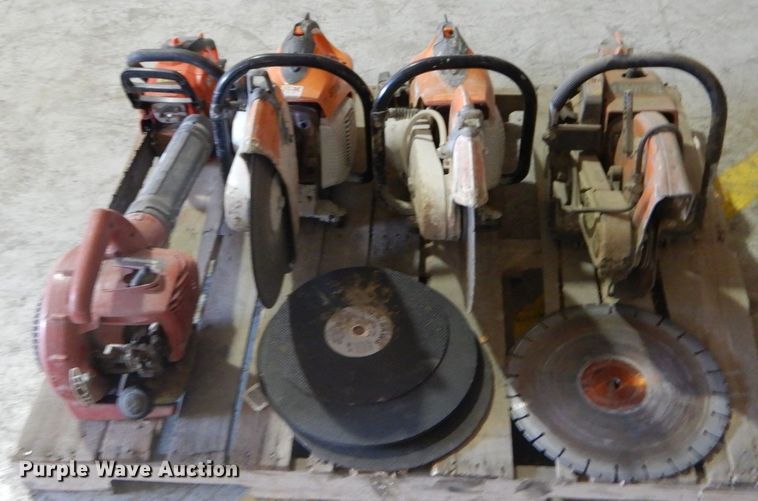 image for item GC9290 Chain saws, concrete/chop saws, and leaf blowers