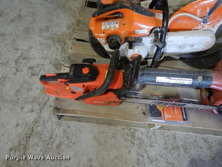 image for item GC9290 Chain saws, concrete/chop saws, and leaf blowers