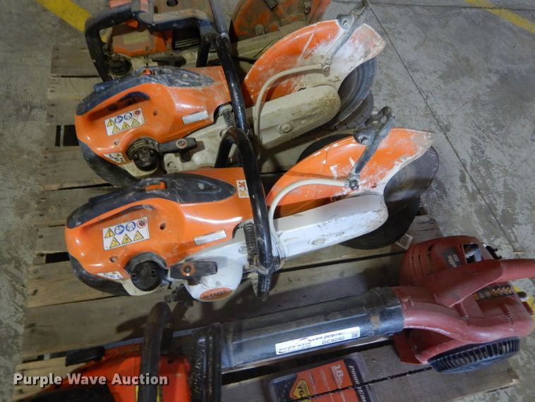 image for item GC9290 Chain saws, concrete/chop saws, and leaf blowers