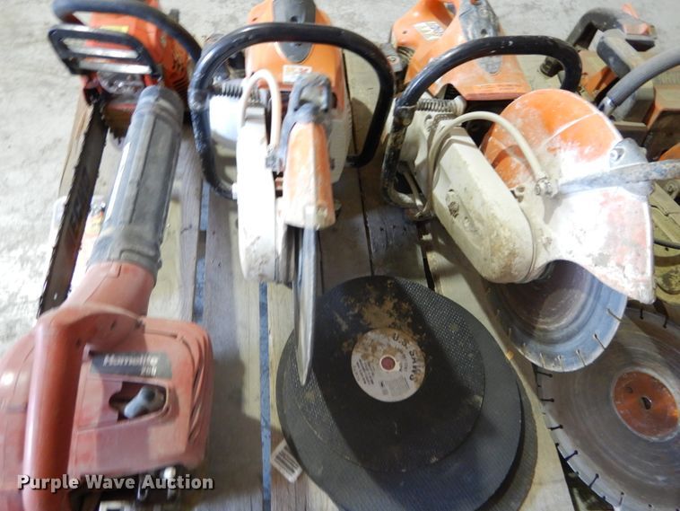 image for item GC9290 Chain saws, concrete/chop saws, and leaf blowers
