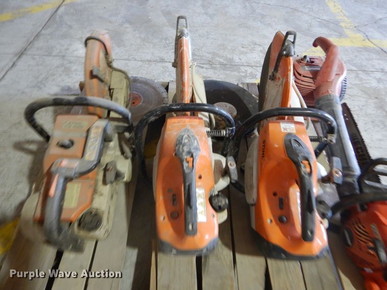 image for item GC9290 Chain saws, concrete/chop saws, and leaf blowers