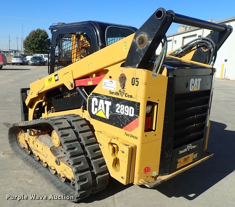 image for item DB7584 2015 Caterpillar 289D skid steer