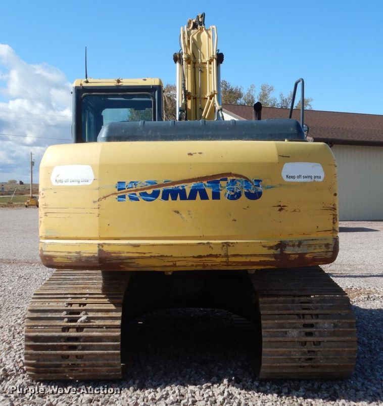 image for item DC4524 2003 Komatsu PC160LC-7 excavator