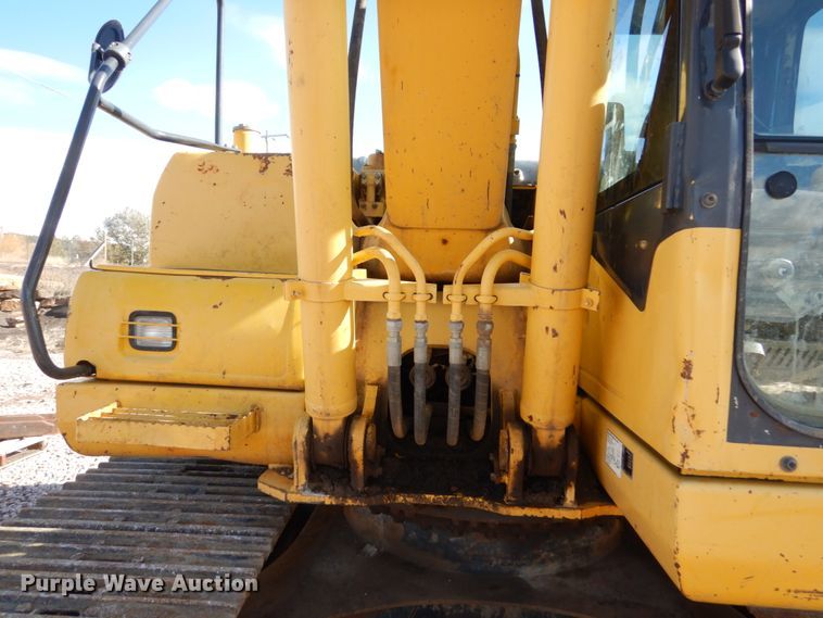 image for item DC4524 2003 Komatsu PC160LC-7 excavator