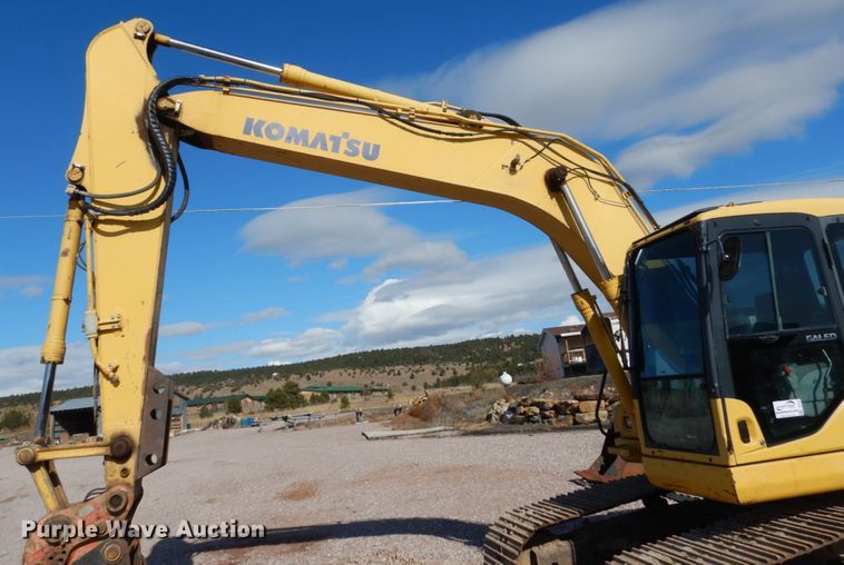image for item DC4524 2003 Komatsu PC160LC-7 excavator