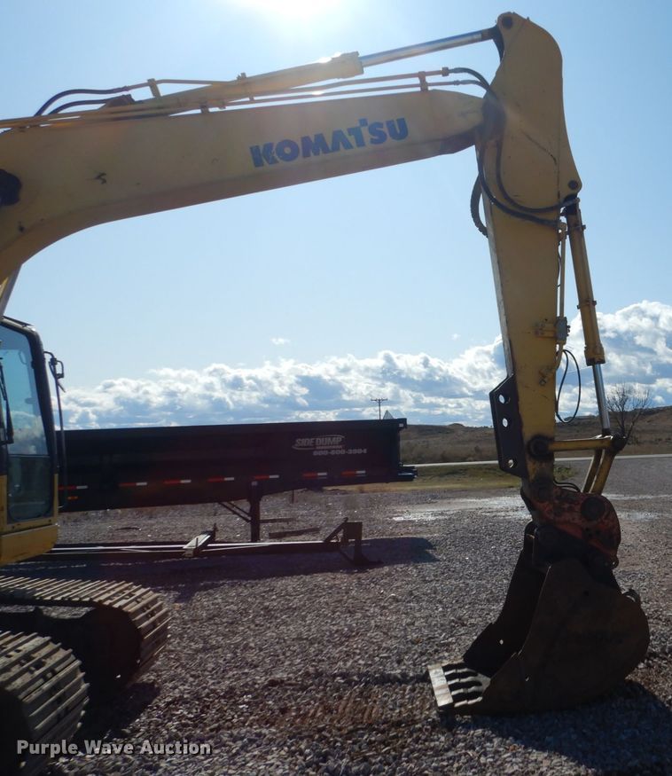 image for item DC4524 2003 Komatsu PC160LC-7 excavator