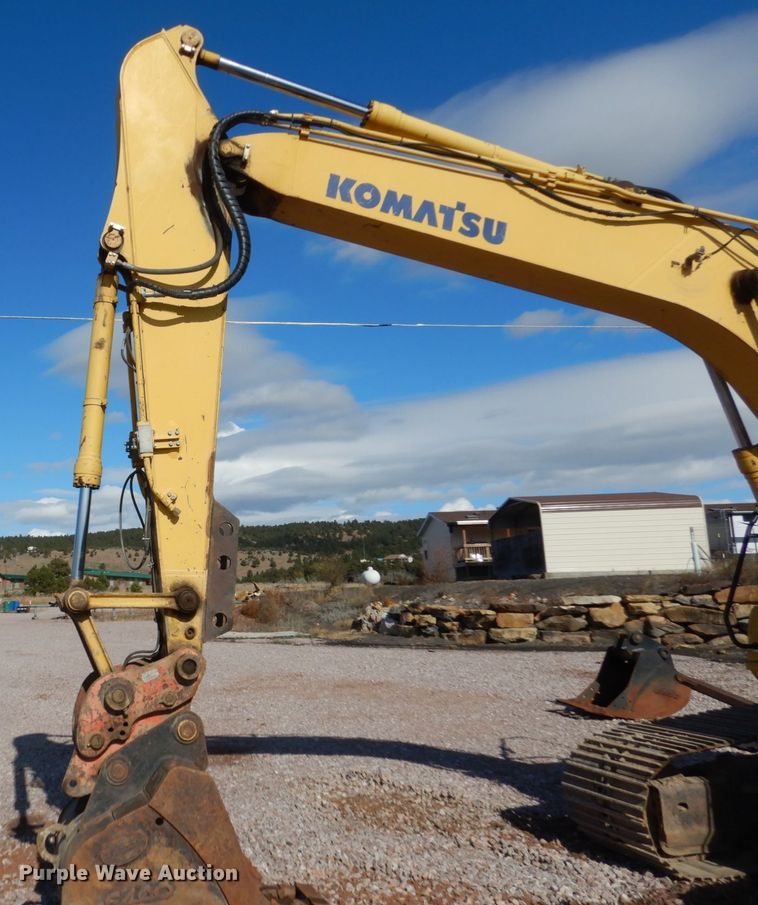 image for item DC4524 2003 Komatsu PC160LC-7 excavator