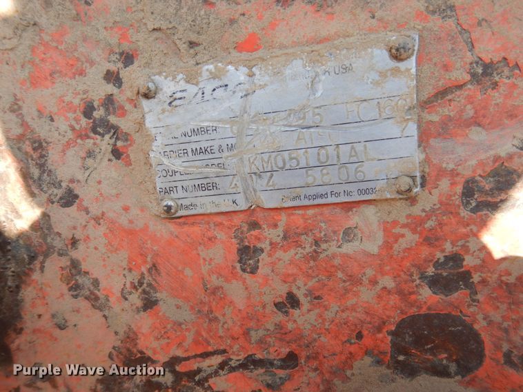 image for item DC4524 2003 Komatsu PC160LC-7 excavator