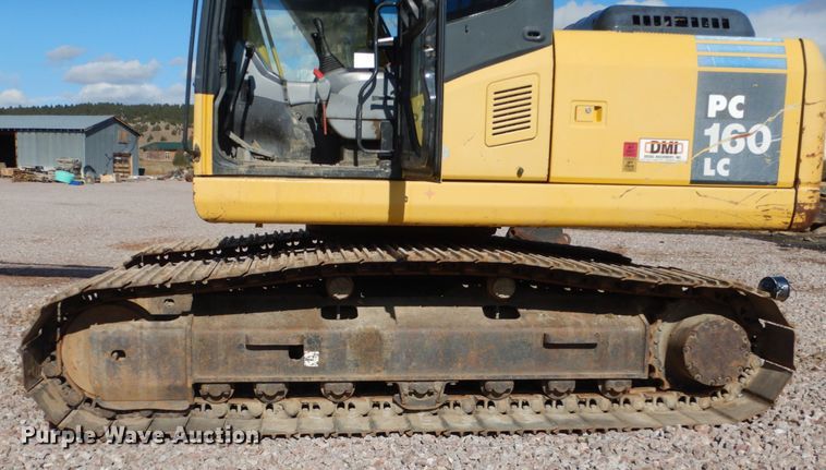 image for item DC4524 2003 Komatsu PC160LC-7 excavator