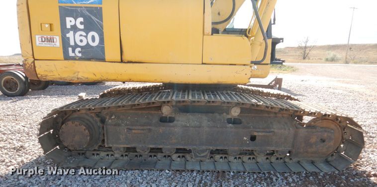 image for item DC4524 2003 Komatsu PC160LC-7 excavator