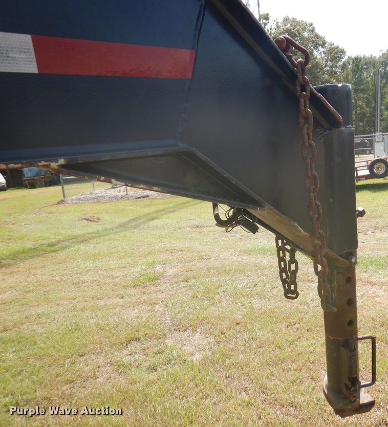 image for item DD3025 2000 Bourg equipment trailer