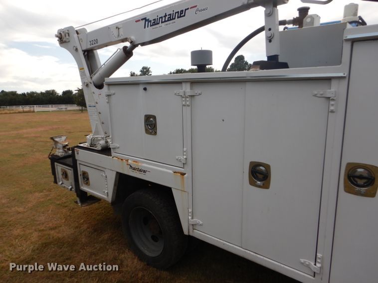 image for item DD4516 2011 Ford F550 Super Duty service truck with crane