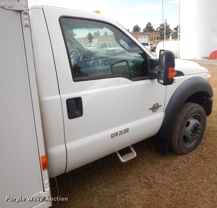 image for item DD4516 2011 Ford F550 Super Duty service truck with crane