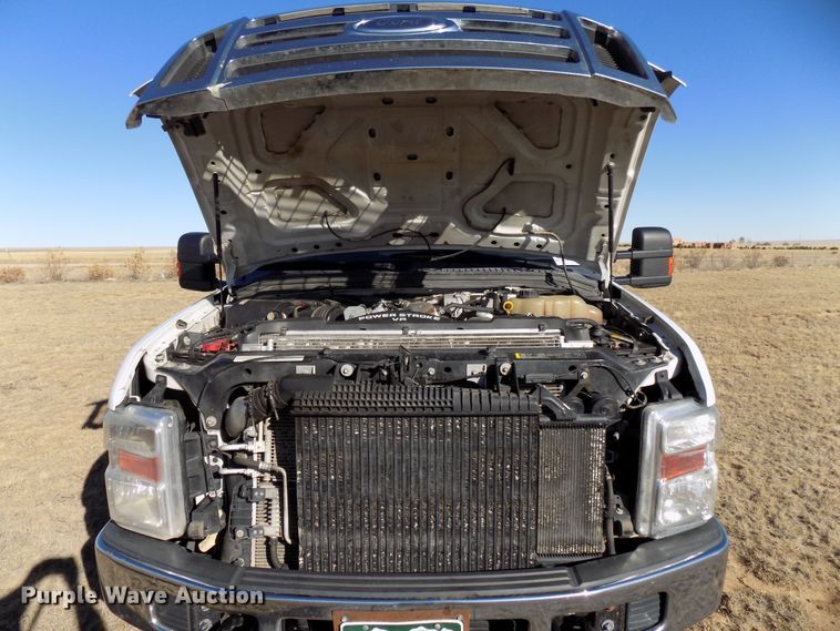 image for item DD6048 2009 Ford F350 Super Duty Crew Cab utility bed pickup truck