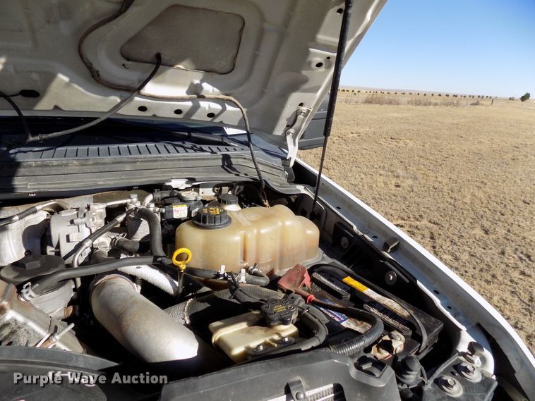 image for item DD6048 2009 Ford F350 Super Duty Crew Cab utility bed pickup truck