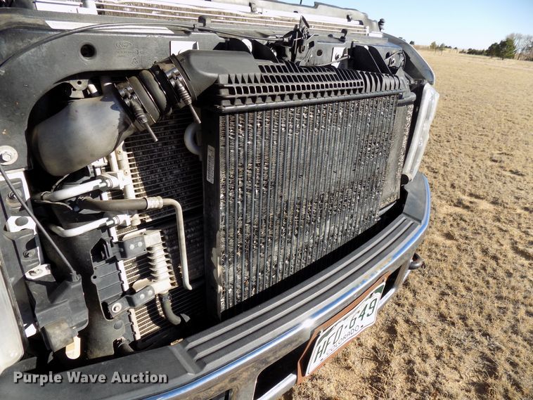 image for item DD6048 2009 Ford F350 Super Duty Crew Cab utility bed pickup truck