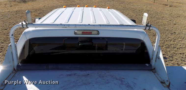 image for item DD6048 2009 Ford F350 Super Duty Crew Cab utility bed pickup truck