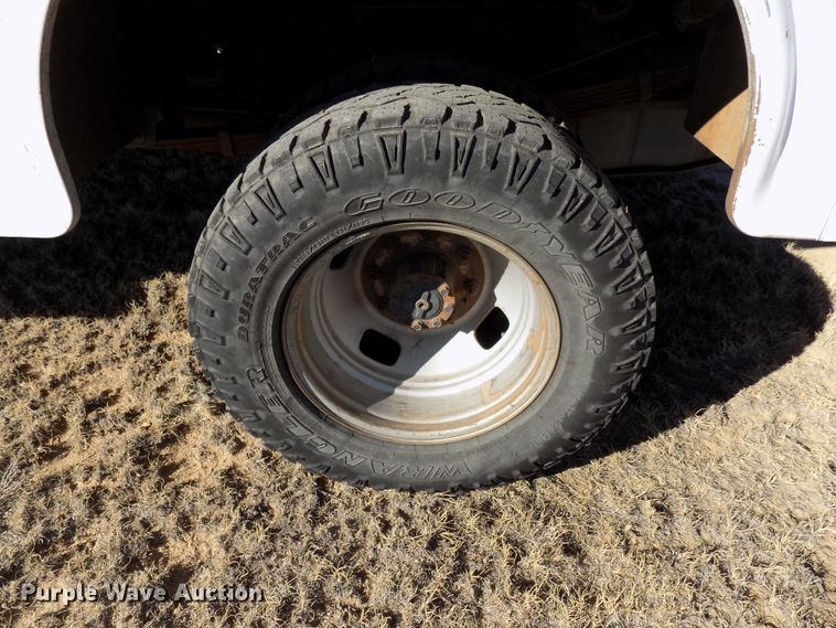 image for item DD6048 2009 Ford F350 Super Duty Crew Cab utility bed pickup truck