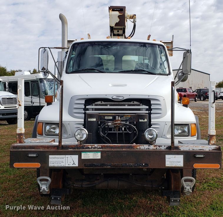 image for item DG8840 2002 Sterling Acterra M8500 crane truck