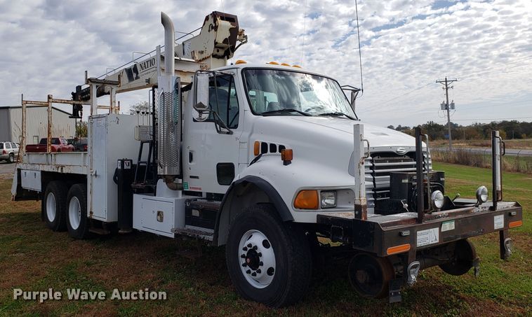 image for item DG8840 2002 Sterling Acterra M8500 crane truck