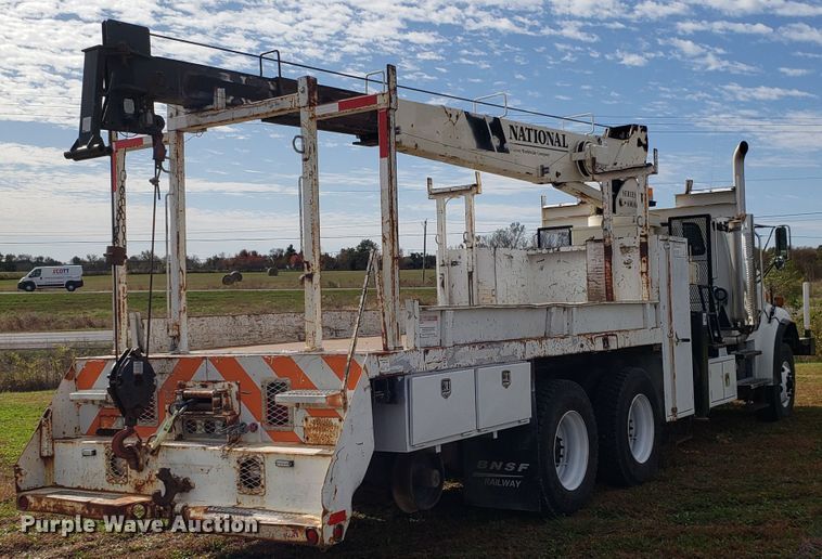 image for item DG8840 2002 Sterling Acterra M8500 crane truck