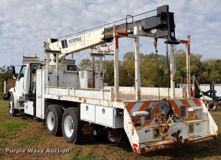 image for item DG8840 2002 Sterling Acterra M8500 crane truck
