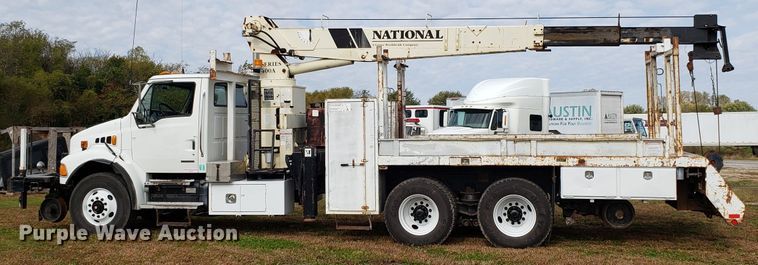 image for item DG8840 2002 Sterling Acterra M8500 crane truck