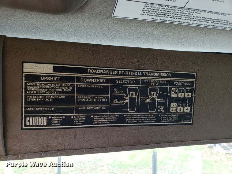 image for item DG8840 2002 Sterling Acterra M8500 crane truck