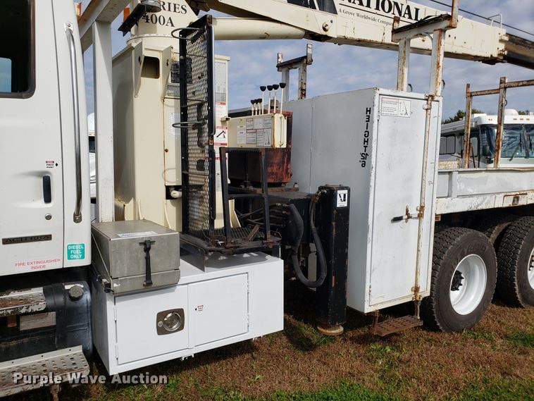 image for item DG8840 2002 Sterling Acterra M8500 crane truck