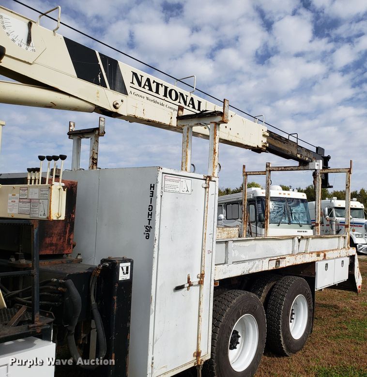 image for item DG8840 2002 Sterling Acterra M8500 crane truck