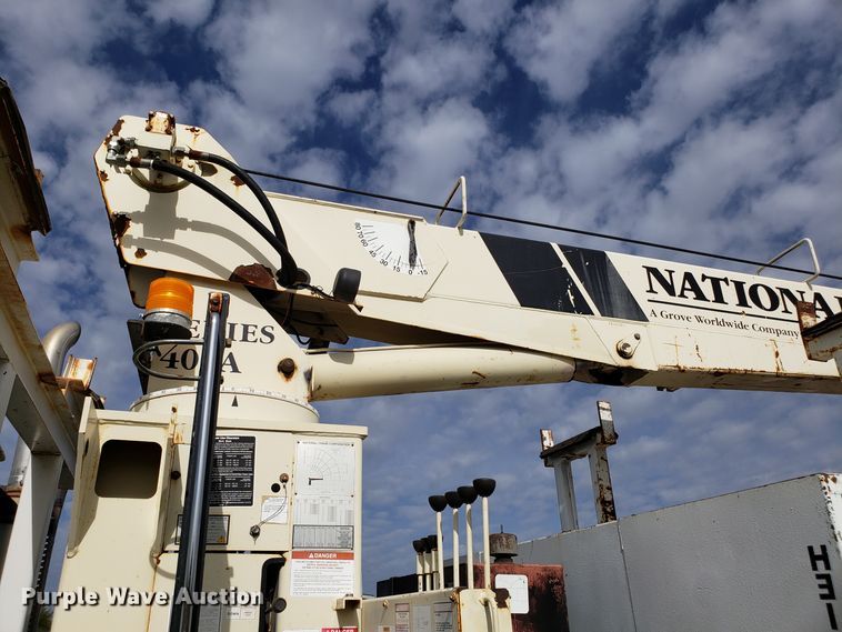 image for item DG8840 2002 Sterling Acterra M8500 crane truck