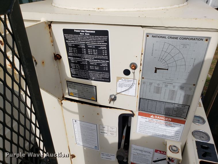 image for item DG8840 2002 Sterling Acterra M8500 crane truck