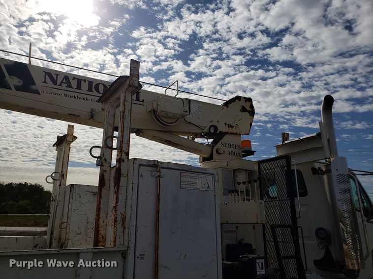 image for item DG8840 2002 Sterling Acterra M8500 crane truck