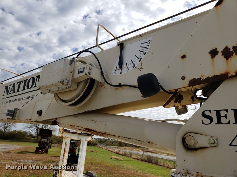 image for item DG8840 2002 Sterling Acterra M8500 crane truck