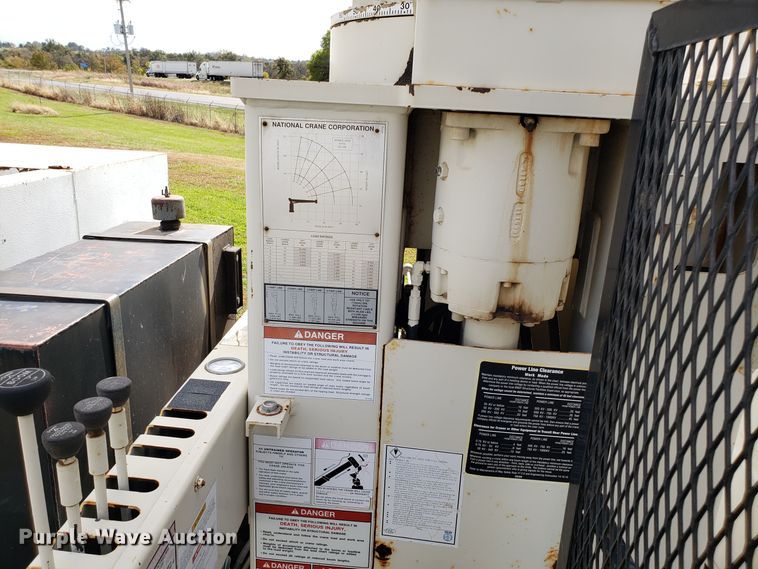 image for item DG8840 2002 Sterling Acterra M8500 crane truck