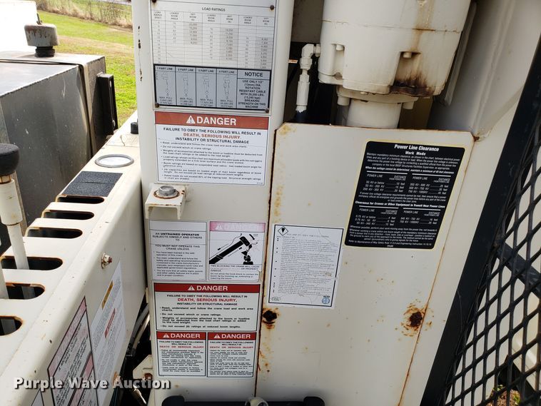 image for item DG8840 2002 Sterling Acterra M8500 crane truck