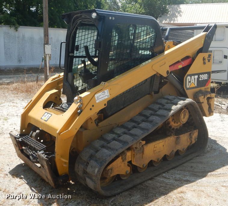 image for item DH6036 2018 Caterpillar 299D2 skid steer