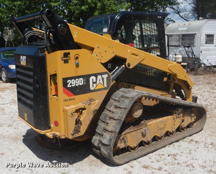 image for item DH6036 2018 Caterpillar 299D2 skid steer