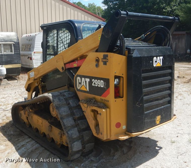 image for item DH6036 2018 Caterpillar 299D2 skid steer