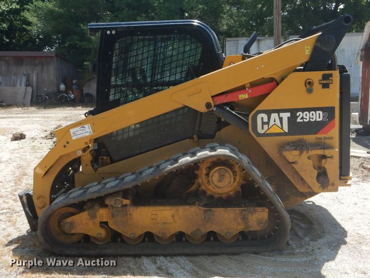 image for item DH6036 2018 Caterpillar 299D2 skid steer