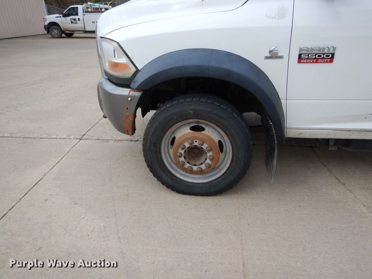 image for item DH6243 2011 Dodge Ram 5500 bucket truck