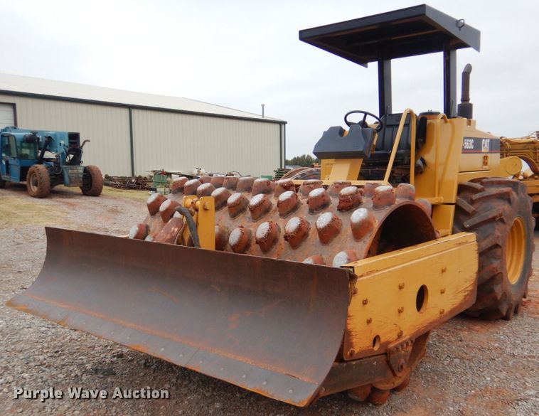 image for item DI2355 1996 Caterpillar CP-563C single drum vibratory roller