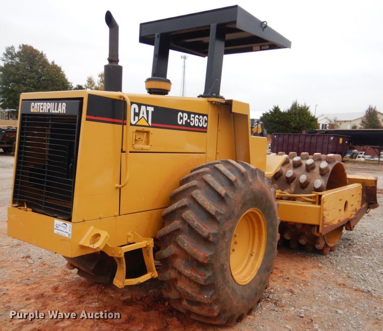 image for item DI2355 1996 Caterpillar CP-563C single drum vibratory roller