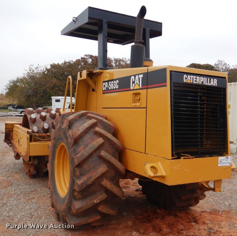 image for item DI2355 1996 Caterpillar CP-563C single drum vibratory roller