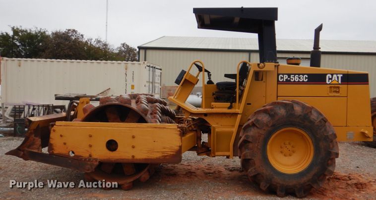 image for item DI2355 1996 Caterpillar CP-563C single drum vibratory roller