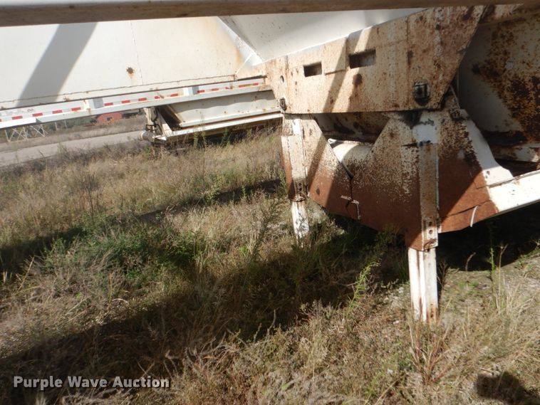 image for item DV9740 2001 Hawkeye bottom dump trailer