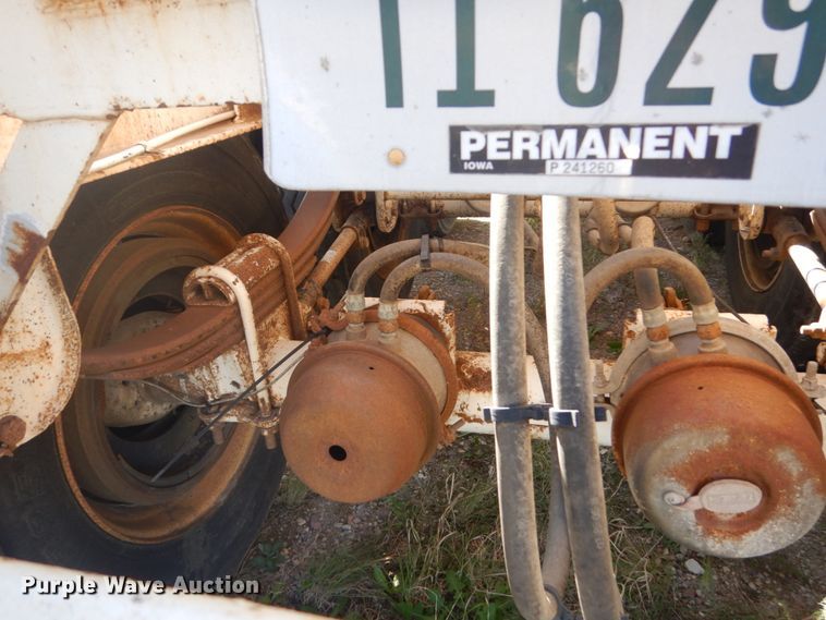 image for item DV9740 2001 Hawkeye bottom dump trailer