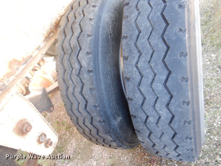 image for item DV9740 2001 Hawkeye bottom dump trailer